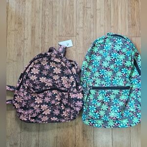Australian Floral Backpacks Set